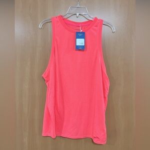 NWT Brooks sleeveless fluorescent pink workout shirt size XXL